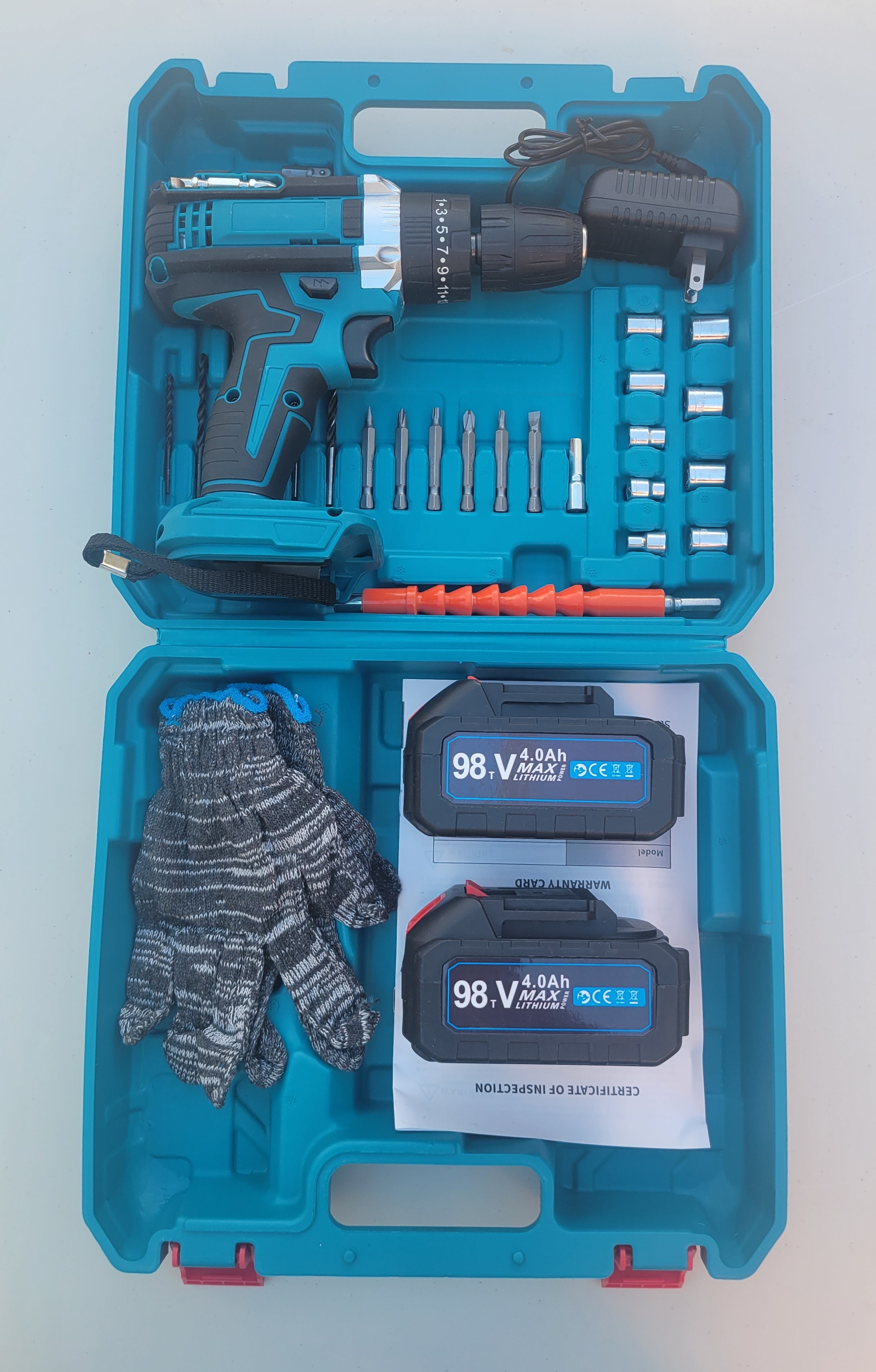 Taladro Atornillador Inalámbrico de Alto Rendimiento